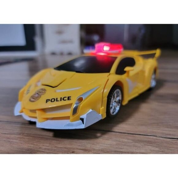 New Remote Control Car - 2 in 1 Transform Car Robot, One Button Deformation - Picture 3 of 4